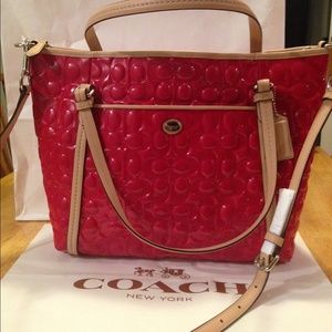 NWT rare 100% authentic Coach tote